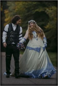 Boda inspirada en personajes de Tim Burton
