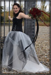 Conjunto de Falda y Corset para Leyre