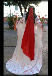 Vestido de inspiración medieval